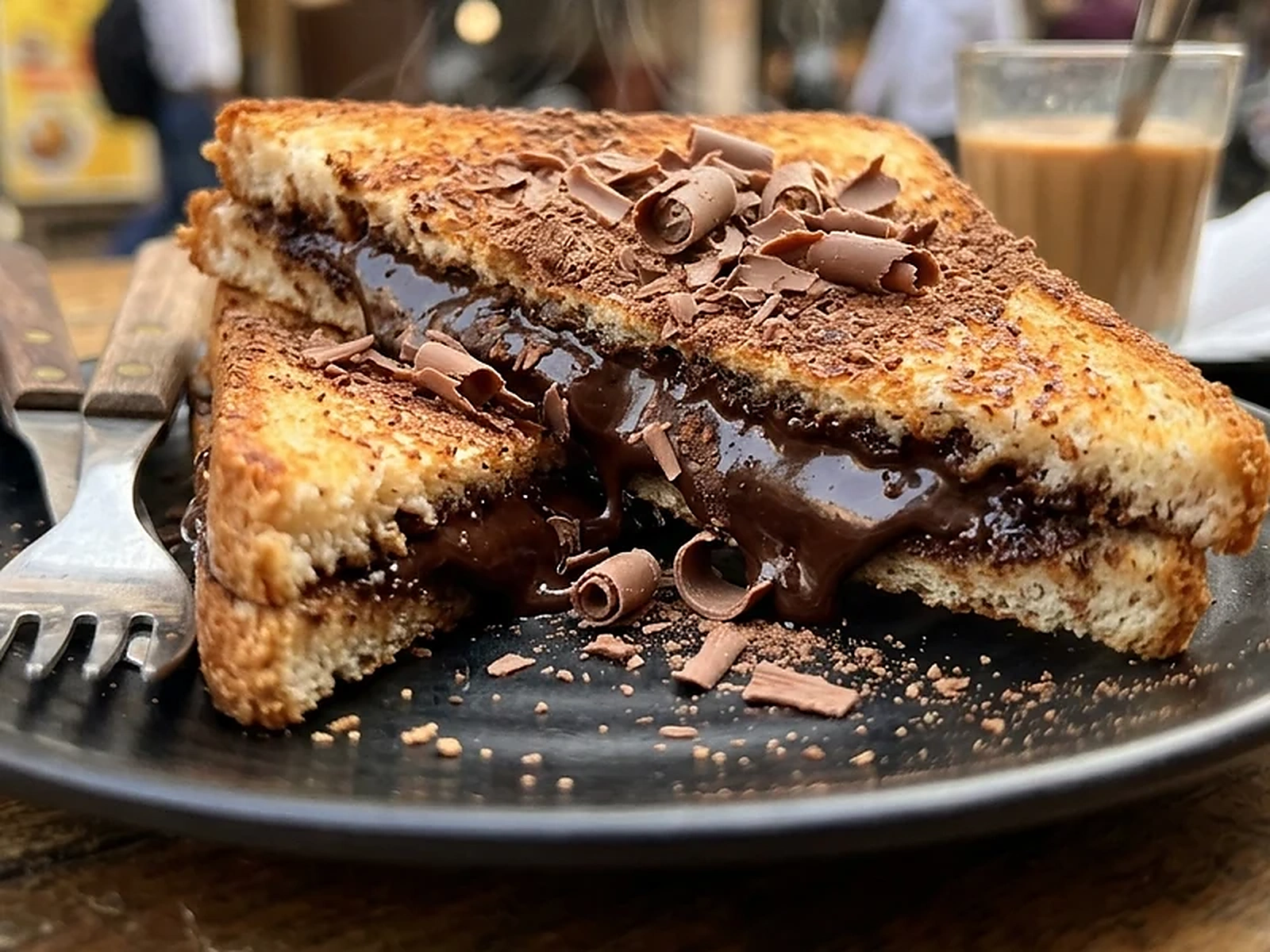 Banana Jam Grilled Sandwich - Prem Super Sandwich